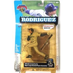 McFarlane Alex Rodriguez MLB Series 1 Mariners Figure 2000 Sealed BLC